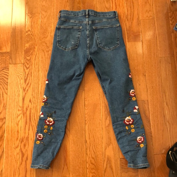 Floral Jeans - Picture 2 of 3